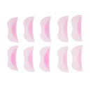 10Pieces Silicone Eyelash Curler Curling Perming False Eye Lashes Shield Pad