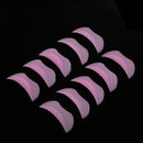10Pieces Silicone Eyelash Curler Curling Perming False Eye Lashes Shield Pad
