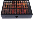Multi Colors Eyeshadow Eye Shadow Makeup Powder Pigments Case with Mirror and Brushes for Beauty Salon