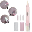 Professional Durable Tattoo Piercing Surgical Scribe Skin Marker Pen Eraser Marking Clean With 3 Replacement Tips
