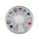 3D Nail Art Tips Crystal Rhinestones Glitters Gems Jewelry Manicure DIY Decoration Tool