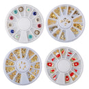 3D Nail Art Tips Crystal Rhinestones Glitters Gems Jewelry Manicure DIY Decoration Tool