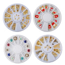 3D Nail Art Tips Crystal Rhinestones Glitters Gems Jewelry Manicure DIY Decoration Tool