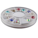 3D Nail Art Tips Crystal Rhinestones Glitters Gems Jewelry Manicure DIY Decoration Tool