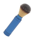 Premium Blue Bristle Detachable Salon Hairdressing Beard Moustache Cutting Dust Cleansing Facial Neck Shaving Brush for Men