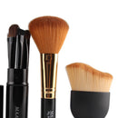 10pcs Professional Essential Makeup Brushes Set Powder Foundation Eyeshadow Contour Lip Brush with Powder Puff