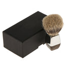 Wood Alloy Handle Mens Salon Barber Men Shaving Brush With Gift Box