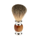 Salon Barber Soft Bristles Hair Beard Cleansing Shaving Brush with Wooden Shave Soap Cream Bowl Mug for Men