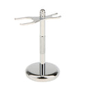 Professional Salon Barber Set Premium Shaving Brush+ Alloy Shave Stand Holder+Soap Bowl Mug for Men