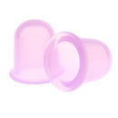 6Pieces Silicone Anti Cellulite Massage Vacuum Cupping Face Body Cups Purple