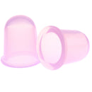 6Pieces Silicone Anti Cellulite Massage Vacuum Cupping Face Body Cups Purple