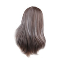 Women Long Wave Synthetic Hairpieces Wigs, Curly Wavy Blend Hair Wigs, for Daily, Wedding, Party