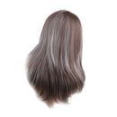 Women Long Wave Synthetic Hairpieces Wigs, Curly Wavy Blend Hair Wigs, for Daily, Wedding, Party