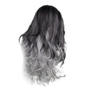 24''Natural Synthetic Fluffy Layered Curly Wigs Full Wavy Wig for Women Girls
