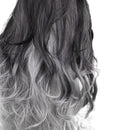 24''Natural Synthetic Fluffy Layered Curly Wigs Full Wavy Wig for Women Girls