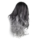 24''Natural Synthetic Fluffy Layered Curly Wigs Full Wavy Wig for Women Girls