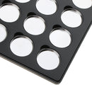 Magnetic Empty Palette Box Eyeshadow Powder Blush Concealer Contour Makeup Case +28 Round Pans