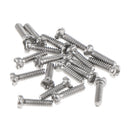 1000PCS Metal Eye Glasses Sunglasses Eyeglasses Spectacle Repair Tool Screws on Nut Nose Pad Assortment Kit (Flat)