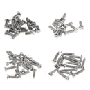 1000PCS Metal Eye Glasses Sunglasses Eyeglasses Spectacle Repair Tool Screws on Nut Nose Pad Assortment Kit (Flat)