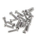 1000PCS Metal Eye Glasses Sunglasses Eyeglasses Spectacle Repair Tool Screws on Nut Nose Pad Assortment Kit (Flat)