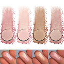 4 Pieces Comestic Kit, Highlighter Bronzing Powder Foundation, Mascara, Eyeliner Pencil, Beauty Makeup Tools