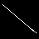 Sewing Braids Track Weave Weft Needles, Hair Extension Needle I Shape Hook for Making Lace Wig