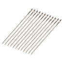 Sewing Braids Track Weave Weft Needles, Hair Extension Needle I Shape Hook for Making Lace Wig