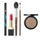 5 Pcs/pack Cosmetic Set Highlight Powder Double Head Eyeliner Eyebrow Pen Waterproof Lipstick Makeup Brushes Kit