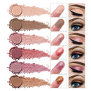 3PCS/Kit Eye Face Makeup Comestics, 12Color Smooked Eyeshadow Palette, Liquid Concealer & Eyeliner Pen Contour Set