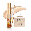 3PCS/Kit Eye Face Makeup Comestics, 12Color Smooked Eyeshadow Palette, Liquid Concealer & Eyeliner Pen Contour Set