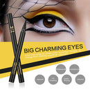 3PCS/Kit Eye Face Makeup Comestics, 12Color Smooked Eyeshadow Palette, Liquid Concealer & Eyeliner Pen Contour Set