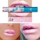 Eye Lip Contour Makeup Set, Highlight Powder Palette, Mascara, Shimmer Lip Gloss, Contouring Brush, 4 Pieces Comestic Kit