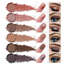 Pro 7pcs Cosmetic Set Shimmer Matte Eyeshadow Palette Contour Highlighter Stick Mascara Eyeliner Eyebrow Pen Loose Finish Powder Makeup