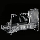 Household Clear Acrylic Jewelry & Cosmetic Storage Makeup Case Organizer Box