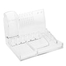 Household Clear Acrylic Jewelry & Cosmetic Storage Makeup Case Organizer Box