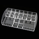 Lady's Acrylic Container Makeup Case Cosmetic Jewelry Storage Display Holder