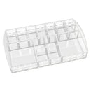 Lady's Acrylic Container Makeup Case Cosmetic Jewelry Storage Display Holder