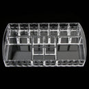 Lady's Acrylic Container Makeup Case Cosmetic Jewelry Storage Display Holder