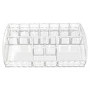 Lady's Acrylic Container Makeup Case Cosmetic Jewelry Storage Display Holder
