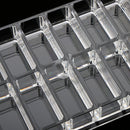 Eyeshadow Palette Holder Display Cosmetics Storage Organizer Stand 16 Slots