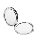 Travel Dual Sided Portable Folding Makeup Mirror Round Compact Pocket Size