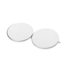Travel Dual Sided Portable Folding Makeup Mirror Round Compact Pocket Size