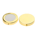 3 Slots Round Shape Medicine Pill Vitamin Box Case Storage Dispenser Organizer Holder