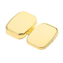 2pcs Metal Pill Box Case, Tablet Holder Storage Organizer Container with 2 Parts, made of Metal