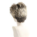 9'' Charming Soft Natural Short Fluffy Layered Straight Wigs Women Synthetic Costume Full Wig for Wig Cap