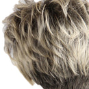 9'' Charming Soft Natural Short Fluffy Layered Straight Wigs Women Synthetic Costume Full Wig for Wig Cap