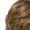 Fluffy Women Synthetic Hair Wigs Oblique Bangs Straight Short Blend Brown for Party Cosplay Costume Heat Safe