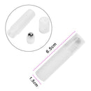 10pcs Empty Eye Cream Jars+2pcs Wood Essential Oil Bottles Storage Box +10x Roll-on Perfume Containers