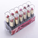 12 Colors Beauty Cosmetic Matte Lipstick Makeup Set Long Lasting Lip Stick