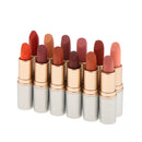 Fashion 12 Colors Matte Lipstick Lip Gloss Waterproof Makeup Cosmetic